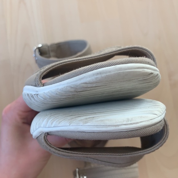 Prada Gabardine Flat Sandal, Khaki size 39.5 - Picture 12 of 16